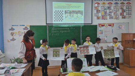 "Санның квадраты" атты ашық сабақ