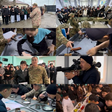 «Казармадағы бір күндік өмірмен танысу»
